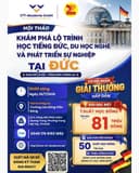 NHÌN LẠI HỘI THẢO – KHÁM PHÁ LỘ TRÌNH HỌC TIẾNG ĐỨC, DU HỌC NGHỀ VÀ PHÁT TRIỂN SỰ NGHIỆP TẠI ĐỨC
